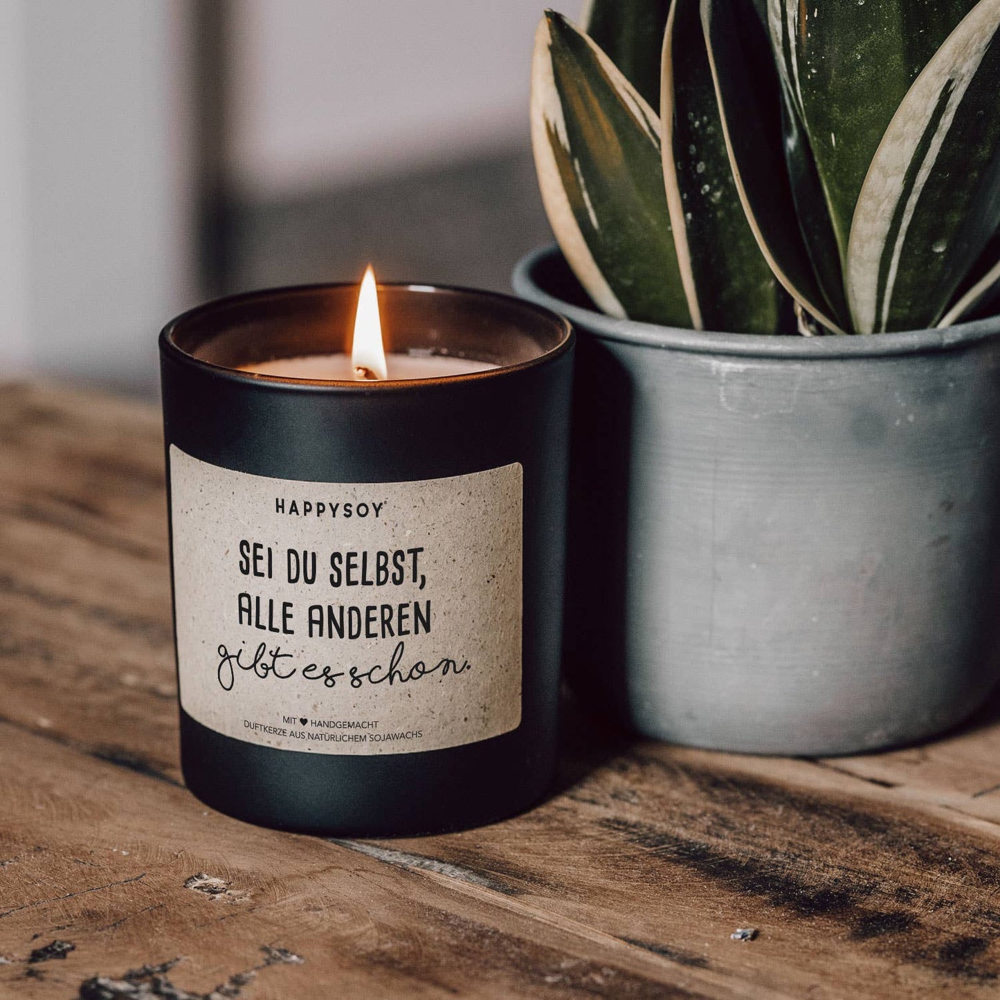 Soy Wax Candle : Sei du Selbst, Allemagne Anderen gibt es schon
