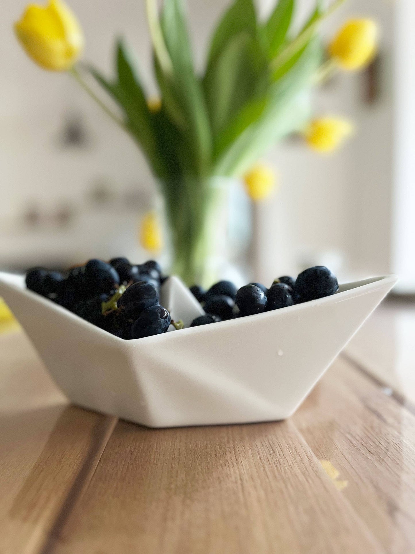 Handmade Porcelain Boat Bowl- M