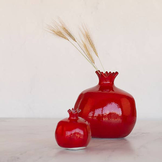 Handbemalter Keramik-Granatapfel