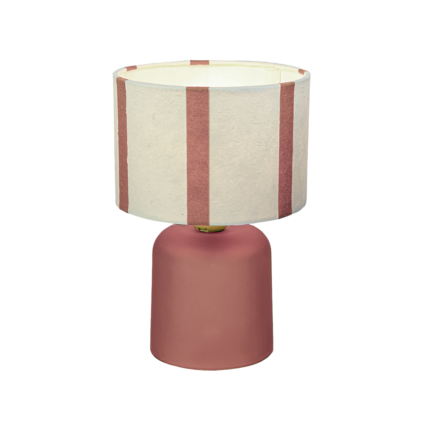 Deco LED stripe pink battery operated d13 h20cm