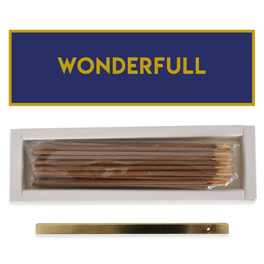 Traditionelle Räucherstäbchen/ Duft: Wonderful Black Plum