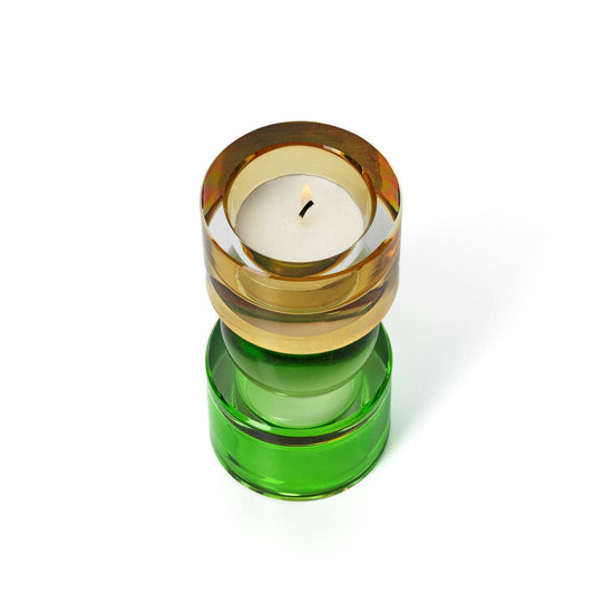 Solar-Juwel-Glas-Kerzenhalter S