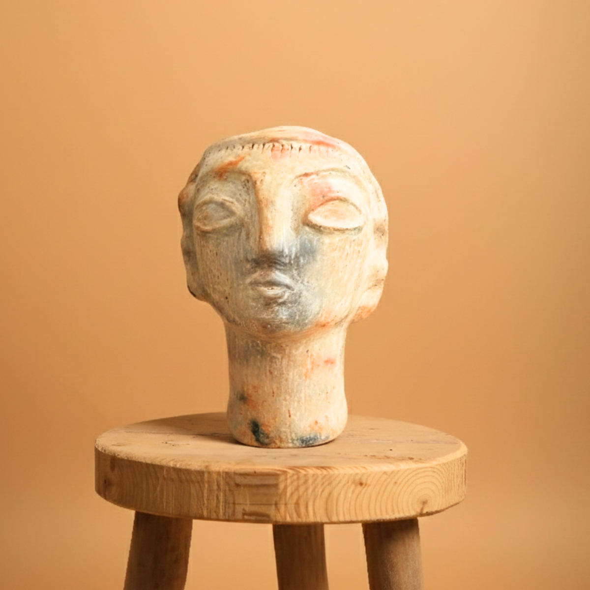 Terracotta statue - Elysa natural