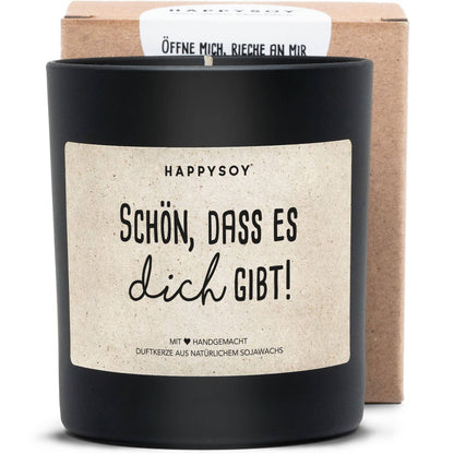 Duftkerze | Schön, dass es dich gibt!