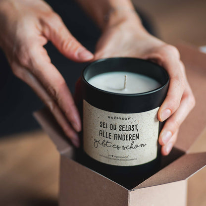 Soy Wax Candle : Sei du Selbst, Allemagne Anderen gibt es schon