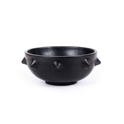 Burnt Ethnic Black Bowl