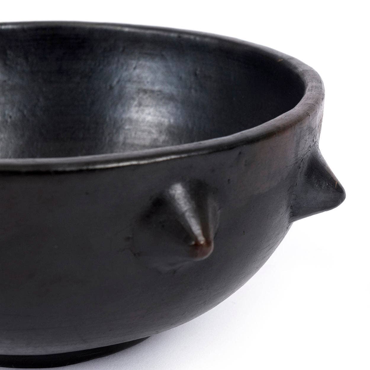 Burnt Ethnic Black Bowl