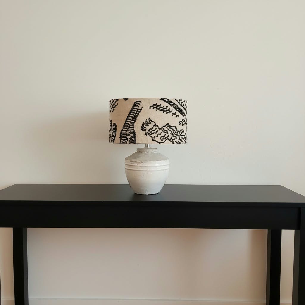 Lampshade tiger