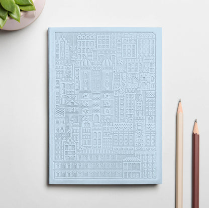 Münchner Notizbuch: Himmelblau