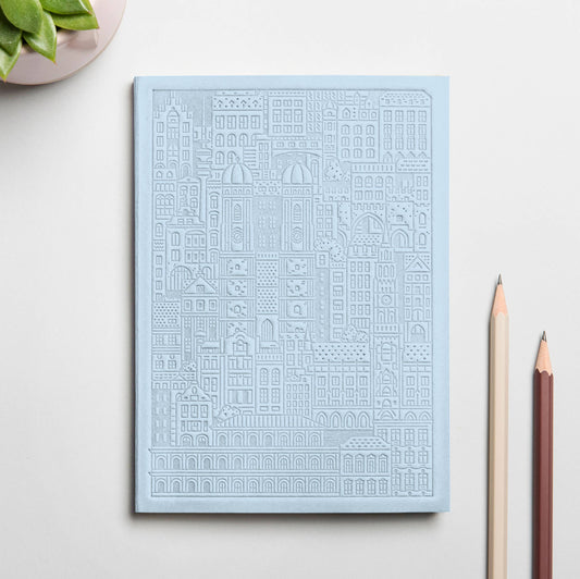 Münchner Notizbuch: Himmelblau