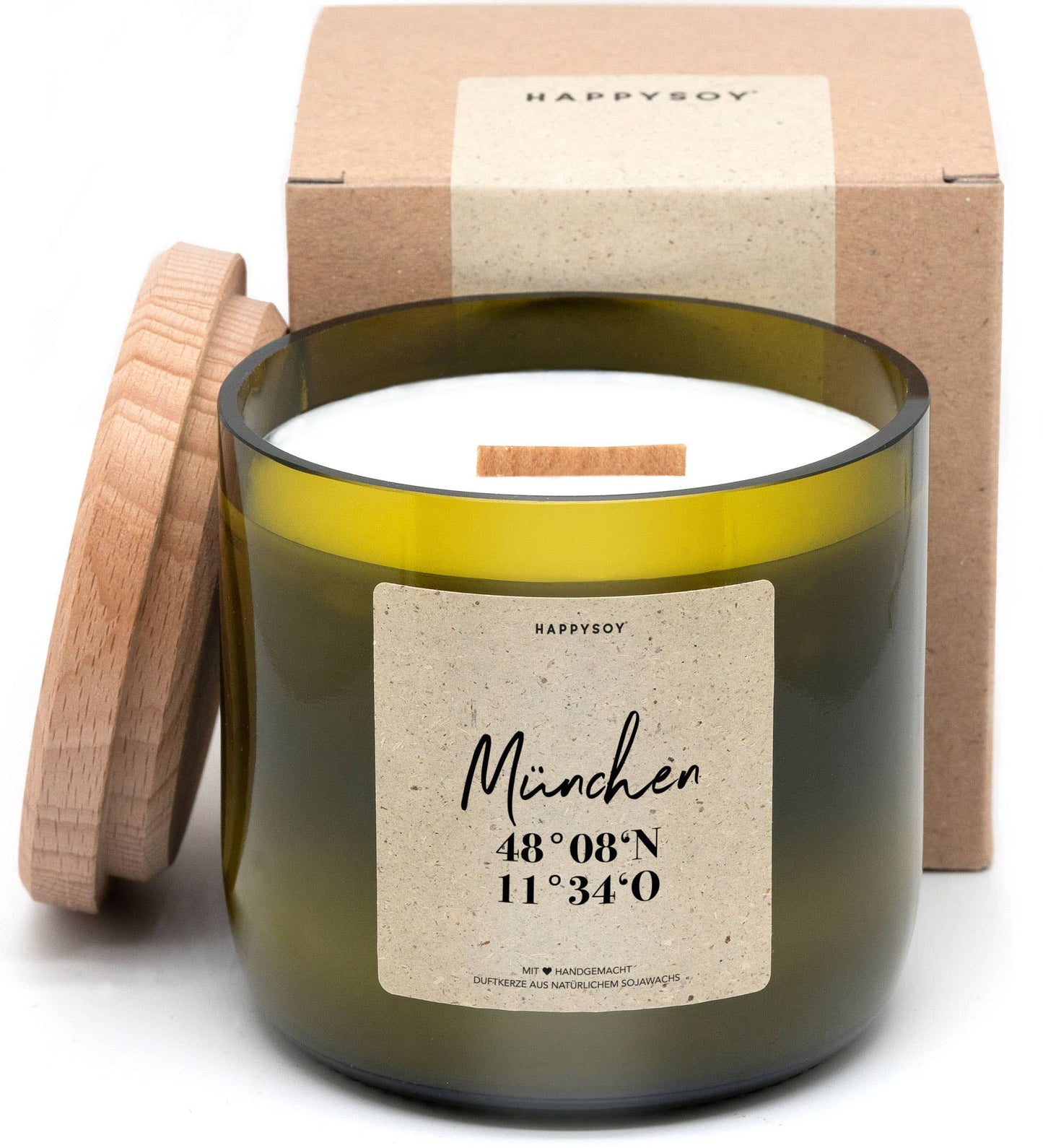 Handmade Soy Wax Candle: München