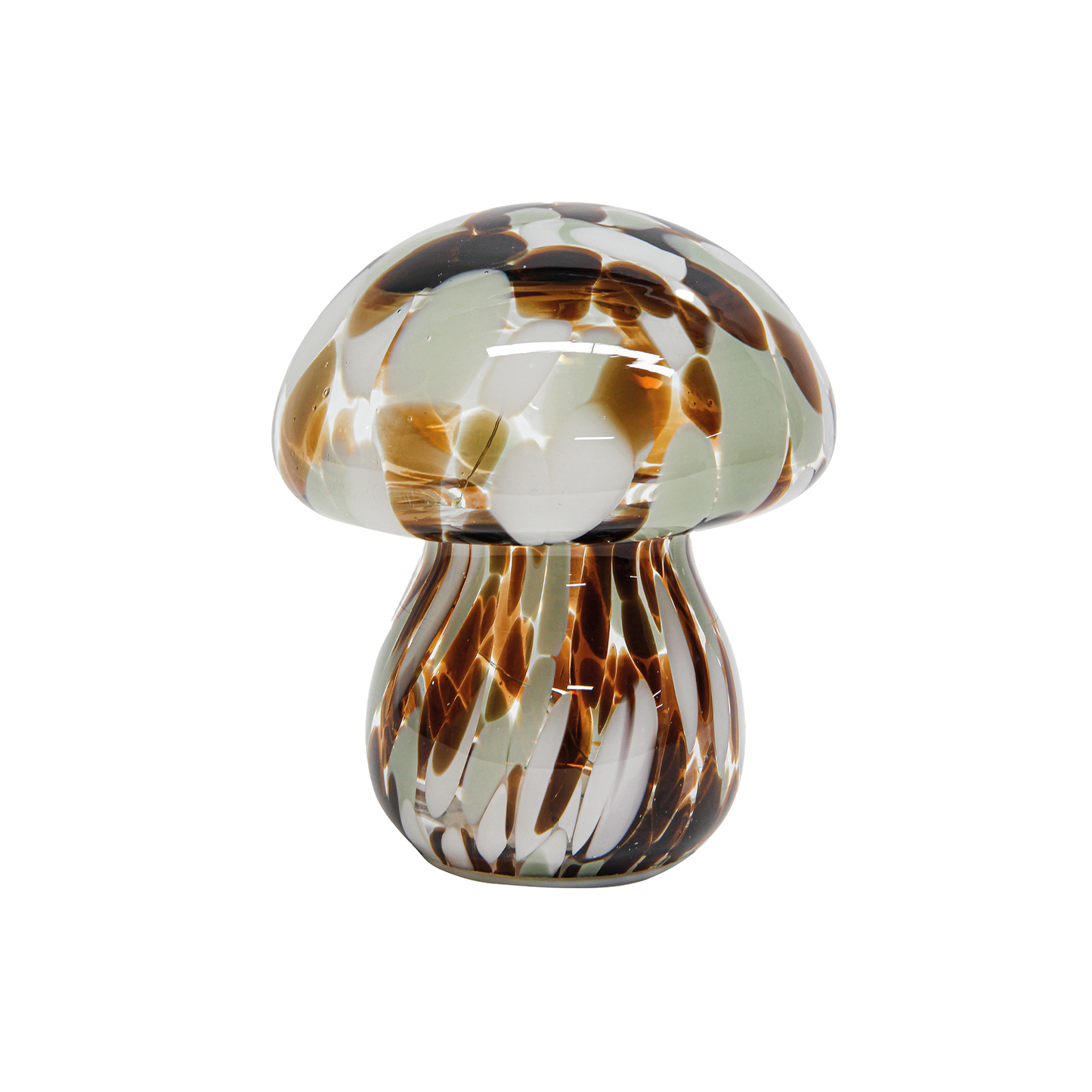 Choco Speckled Glass Table Lamp D13,5 H15,5cm
