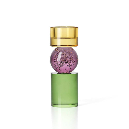 Solar-Juwel Glas-Kerzenhalter M