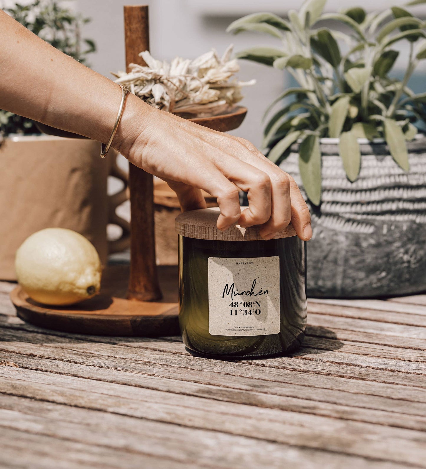 Handmade Soy Wax Candle: München
