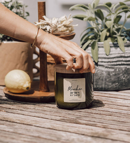 Handmade Soy Wax Candle: München