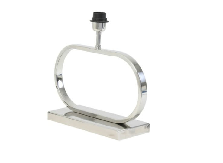 Lamp base Nickel. 37×13×29