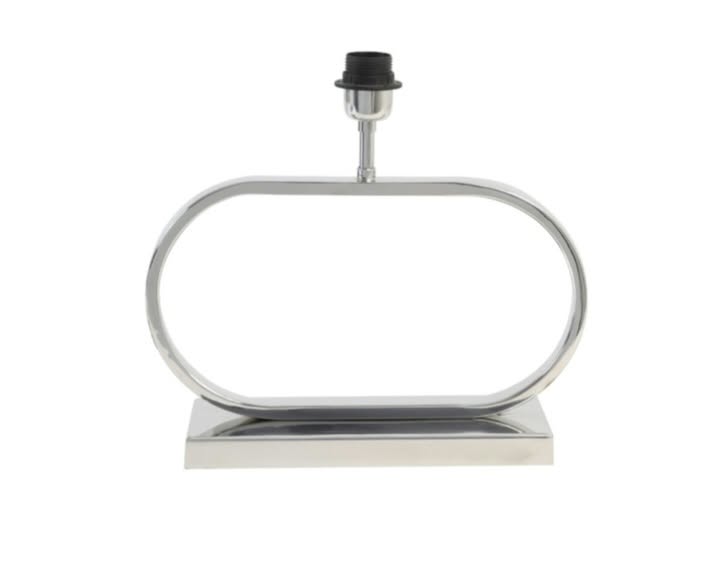 Lamp base Nickel. 37×13×29
