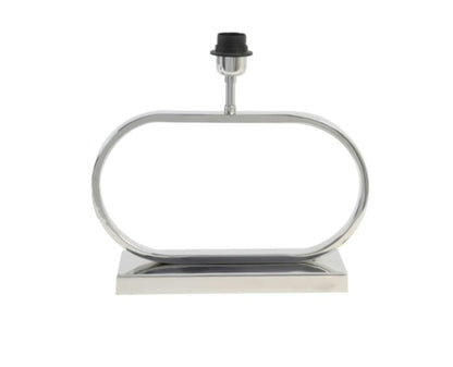 Lamp base Nickel. 37×13×29