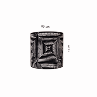 Shweshwe Lampshade