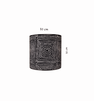 Shweshwe Lampshade
