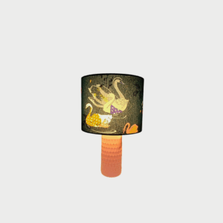Swan Noir Lampshade